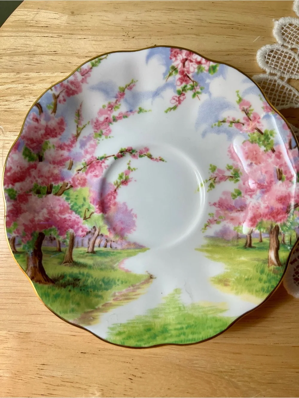 Royal Albert Flower of the Month Tea Cup & Saucer Set